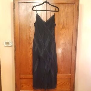 TOPSHOP SIZE 14 Elegant Black Evening Dress